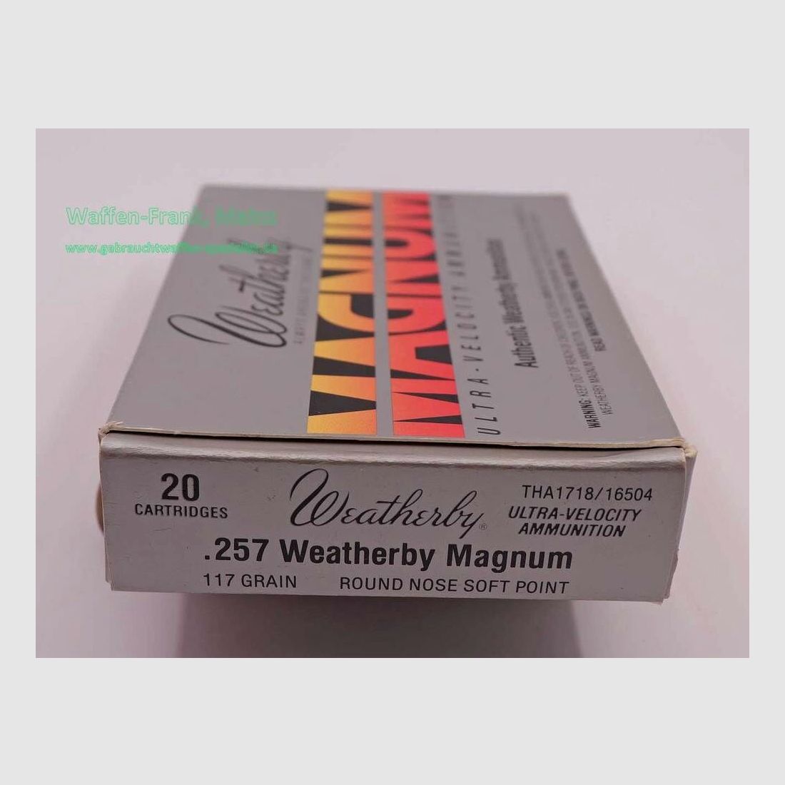 Weatherby - USA Cartouches de fusil .257WBY.Mag
