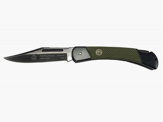 PUMA SGB whitetail ranger, G10 Olivgrün, schwarz eloxiert
