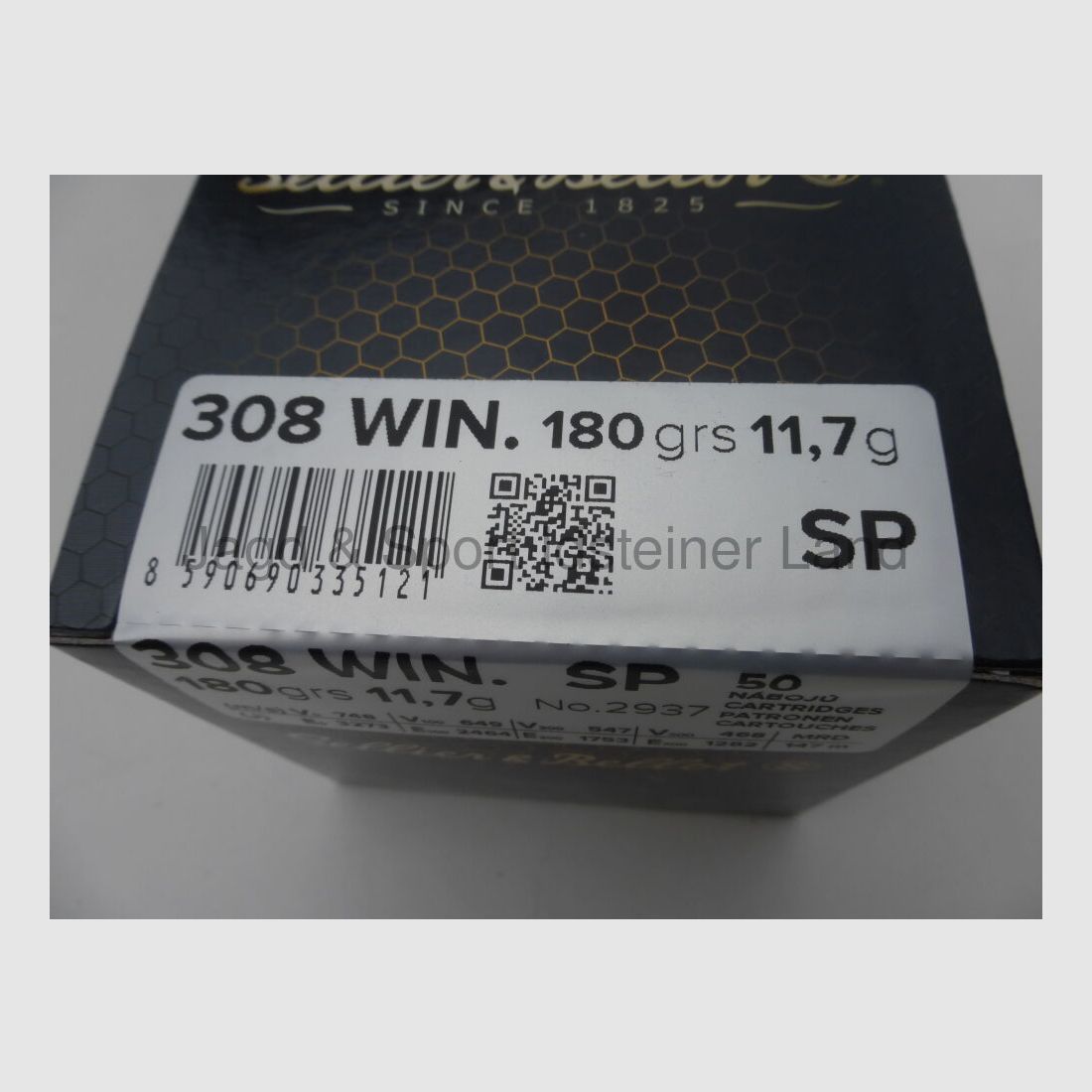 Sellier & Bellot 180grs, SP