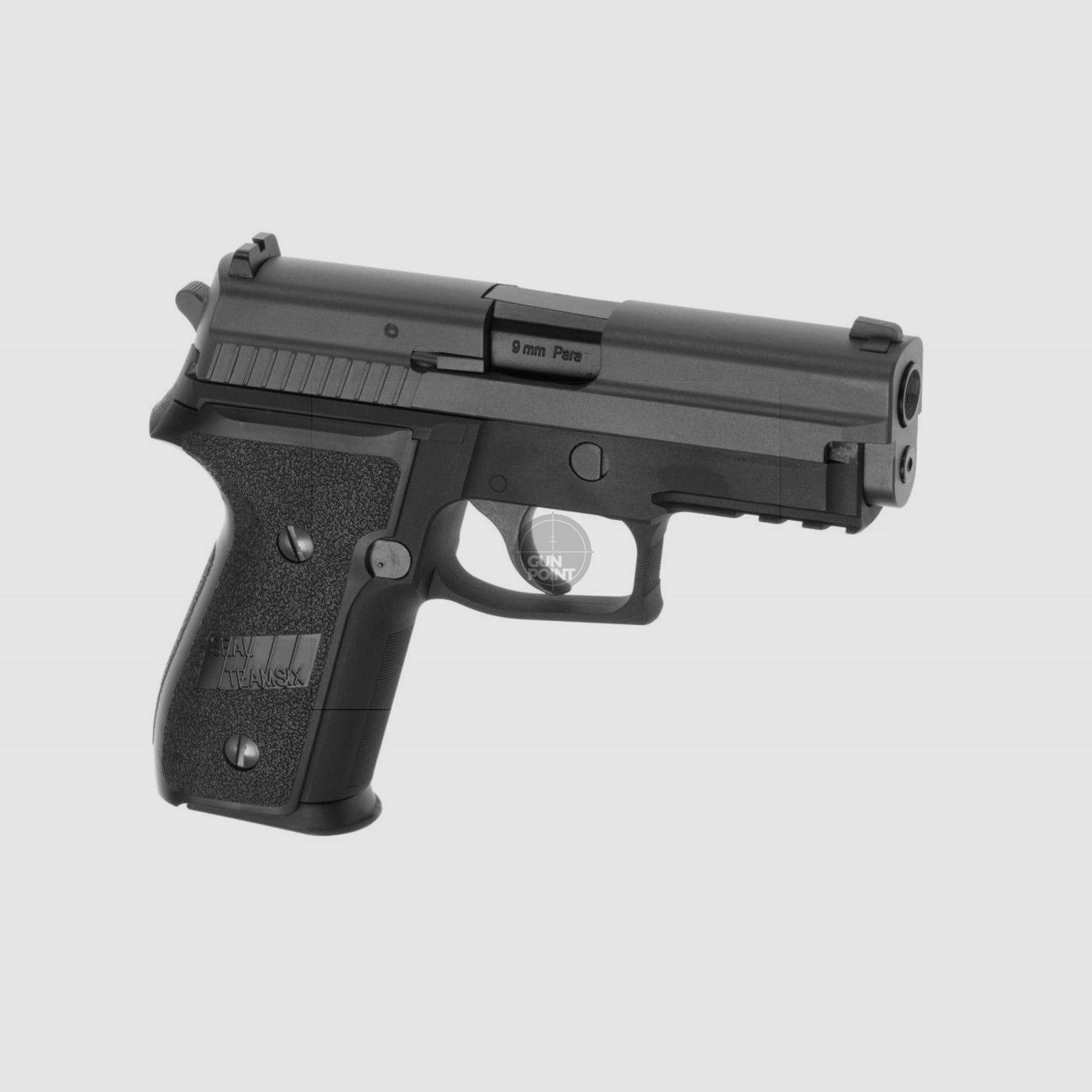 Softair - Pistole - WE P229R Full Metal GBB-Schwarz - ab 18, ber 0,5 Joule