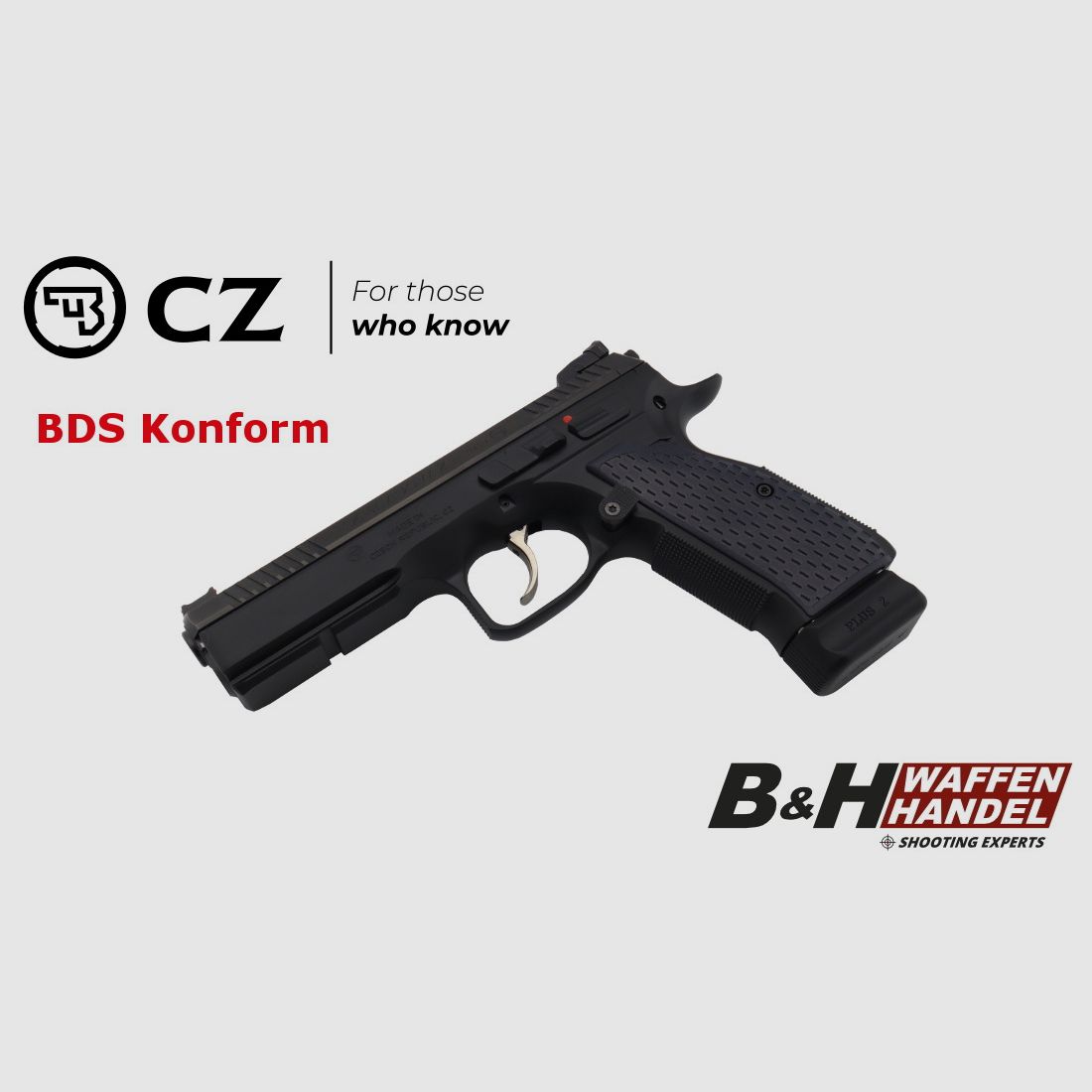  CZ Uhersky Brod (Ceska)  CZ Shadow II / Shadow 2 BDS Konform unter 1300 Gramm