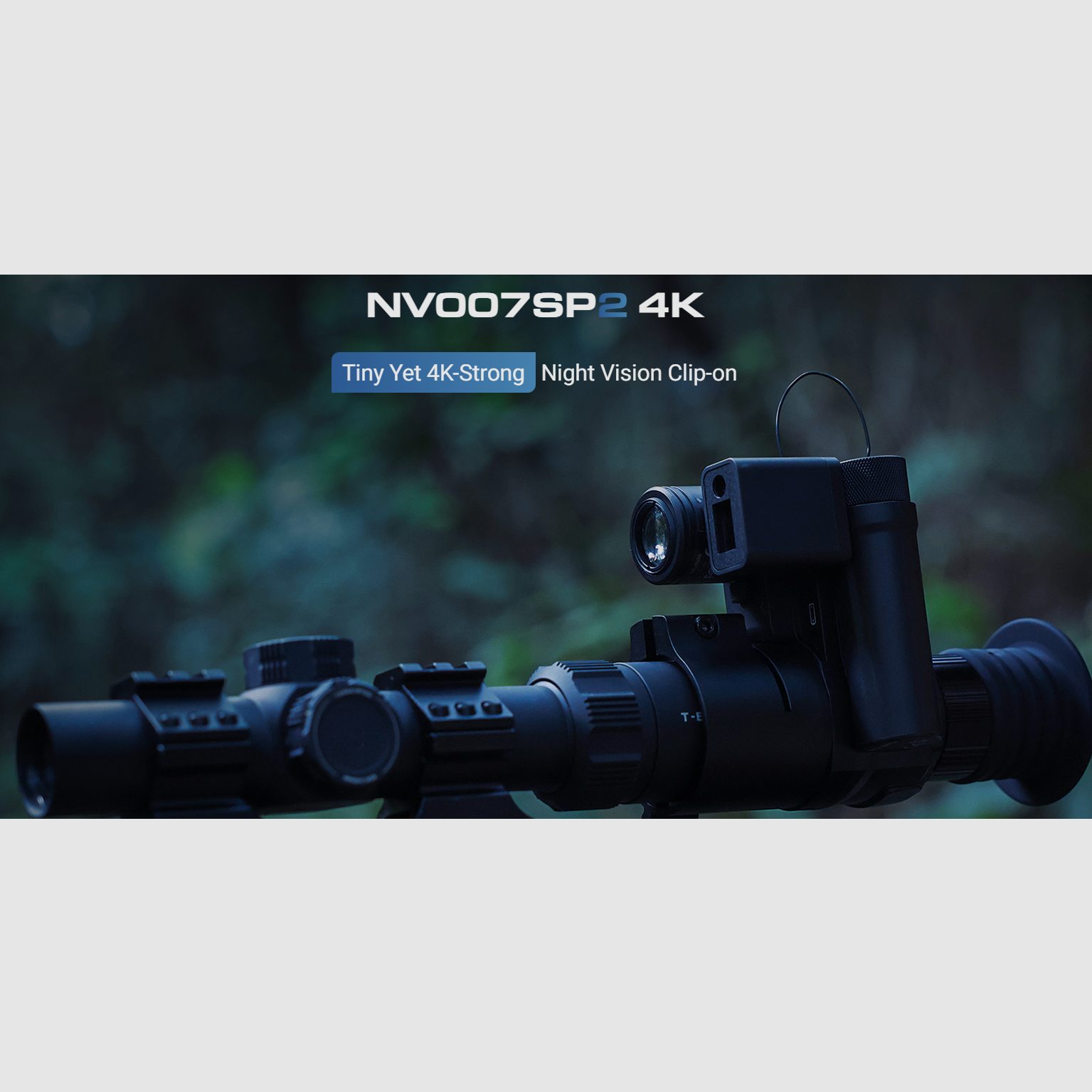 PARD NV007SP2 4K Night Vision Clip-on Scope Voorzet-/Handkijker (Nachtzicht / Daglicht), afbeelding 8 van 17