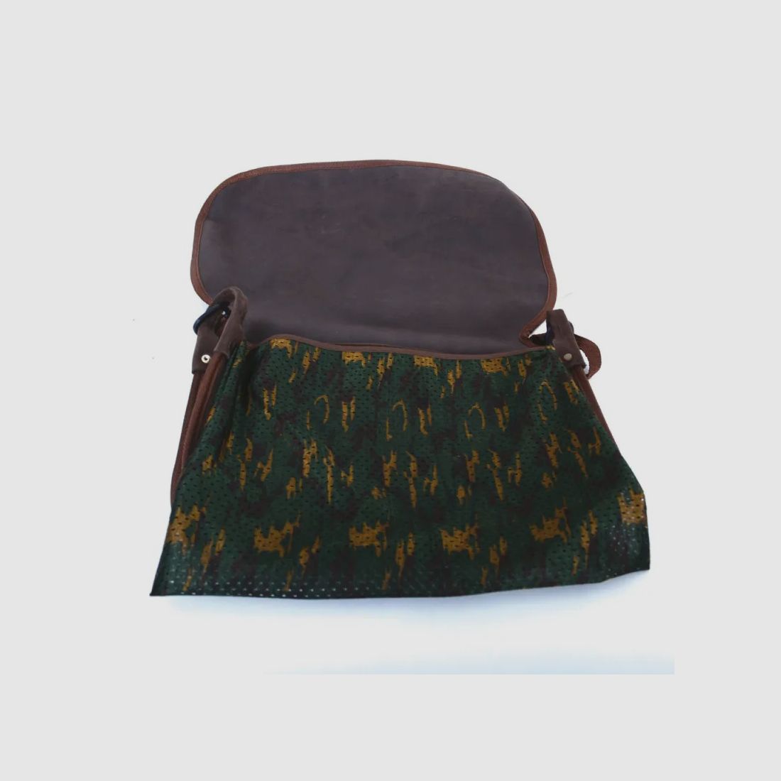 Bolsa de caza de cuero de alta calidad, patrón de becada 38 x 30cm, imagen 2 de 5