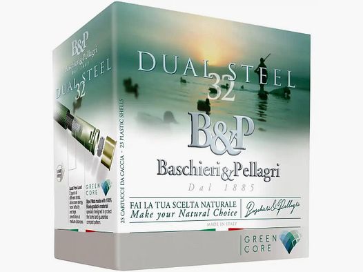 Baschieri & Pellagri Dual Steel GC 3,1mm Zinc + 3,3mm Steel - 28g - 25 Stk