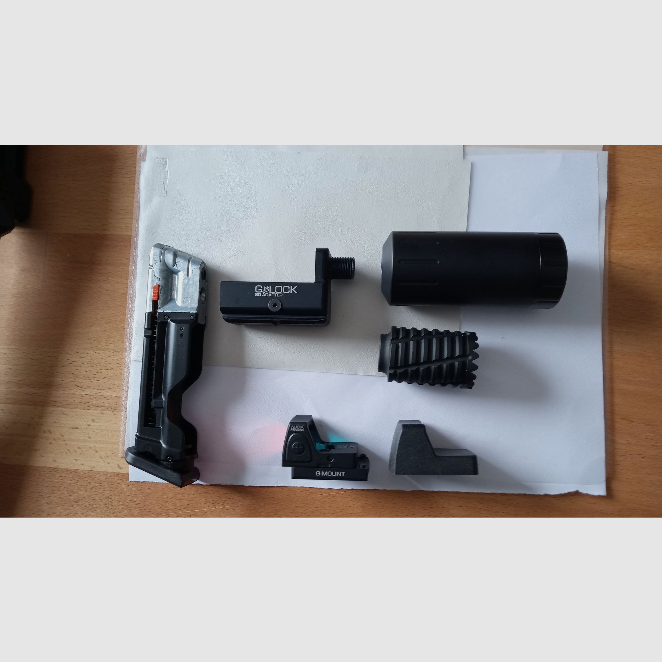 Zubehör für Glock 17 Gen.5 T4E cal. 43