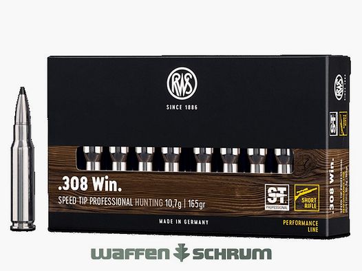 RWS Speed Tip Pro 10.7g - 165gr .308Win Short Rifle