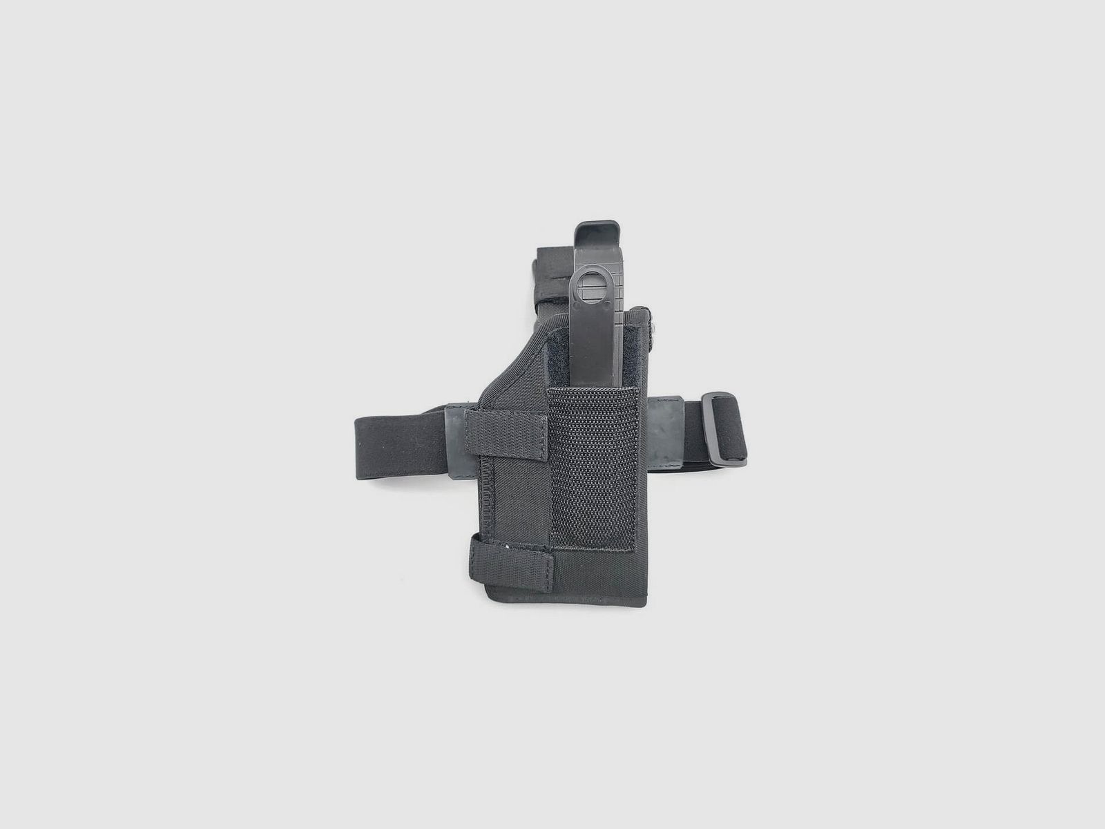 Universal padded King Cobra hip holster in Cordura model HCL-BLP right black, image 1 of 3