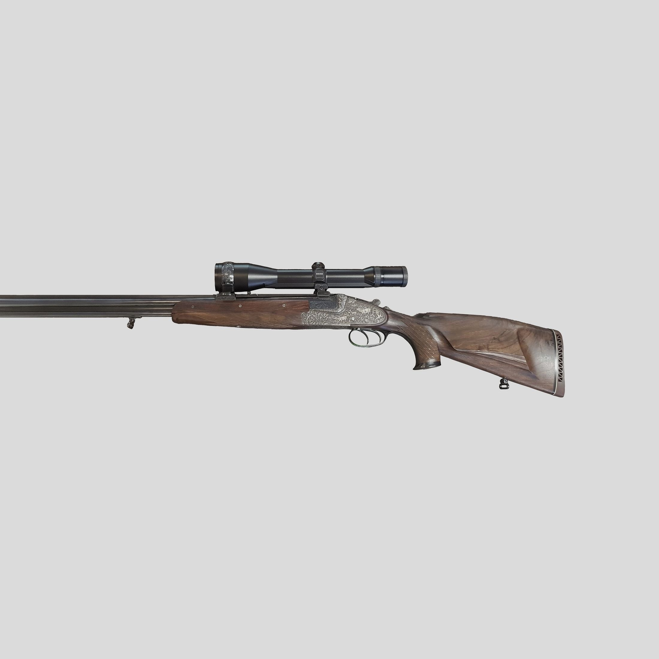 G.Retz-Suhl – Bockdrilling (Occasion) [7x65mm R + .222 Rem. + 20/76], Bild 1 von 5