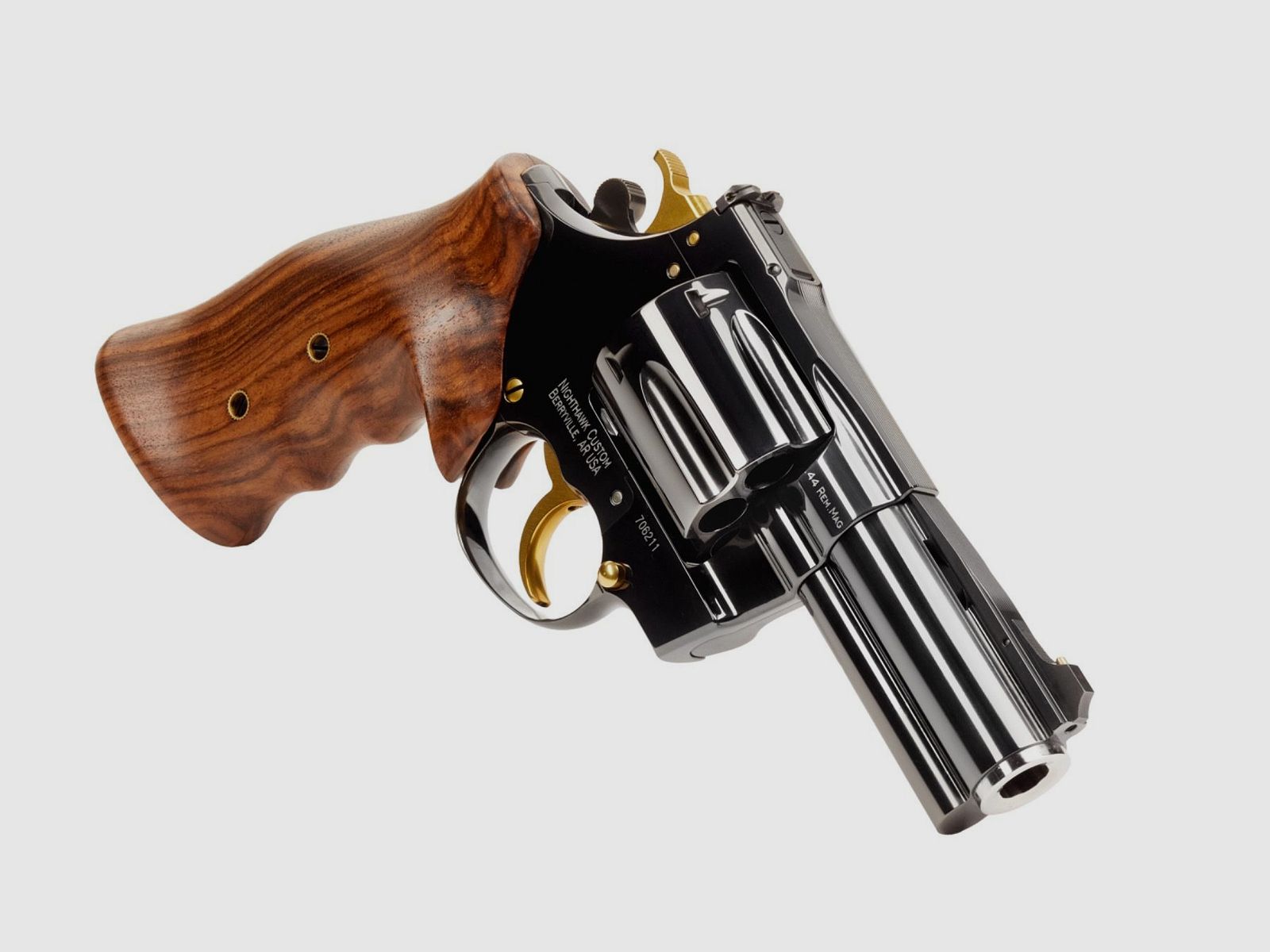 Revolver KORTH CLASSIC Glänzend Schwarz 4" LUXE Kal.357 Magnum, Bild 6 von 7