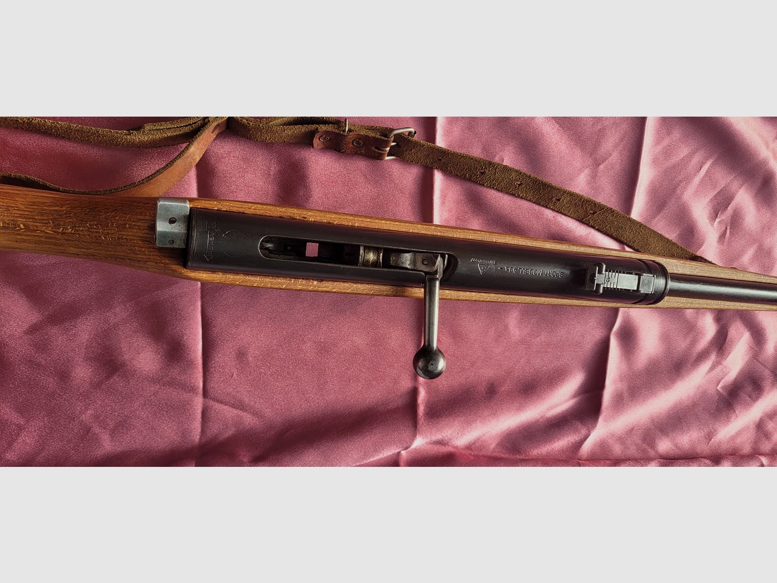 Selling air rifle with magazine, model Haenel 49a