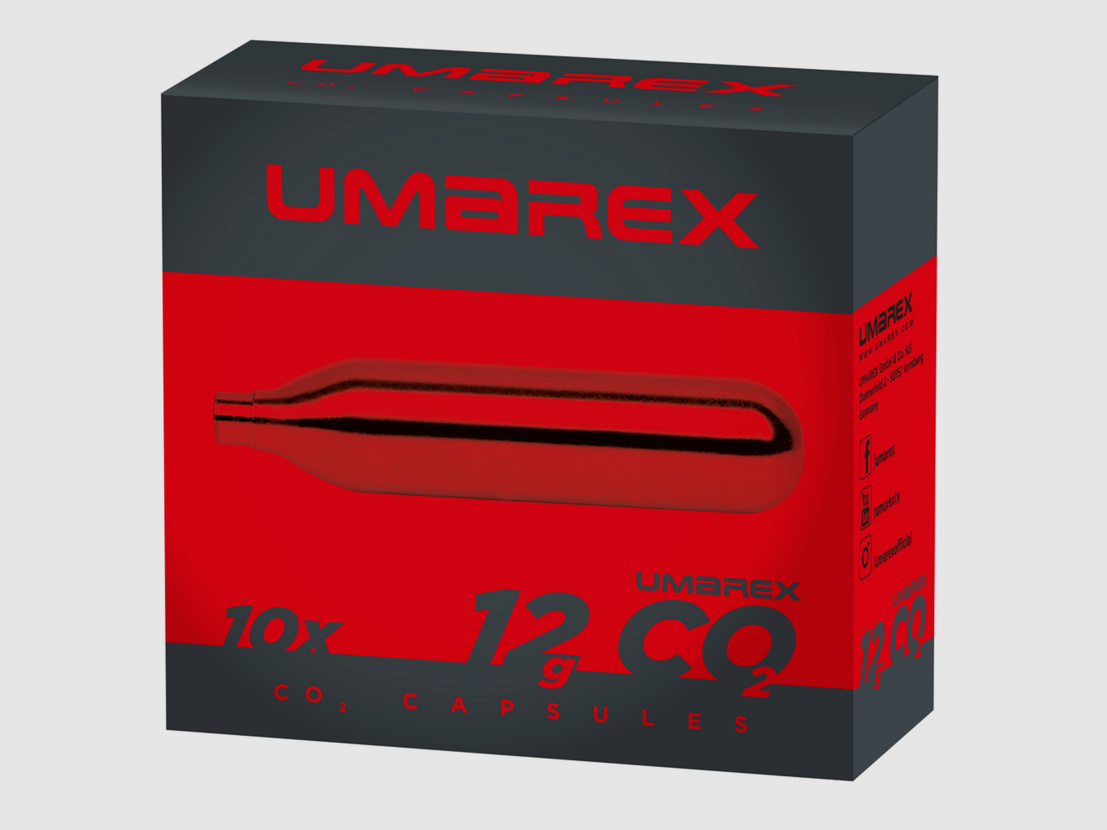 Umarex 12g CO2 Kapseln 10 Stück 4.1691-1