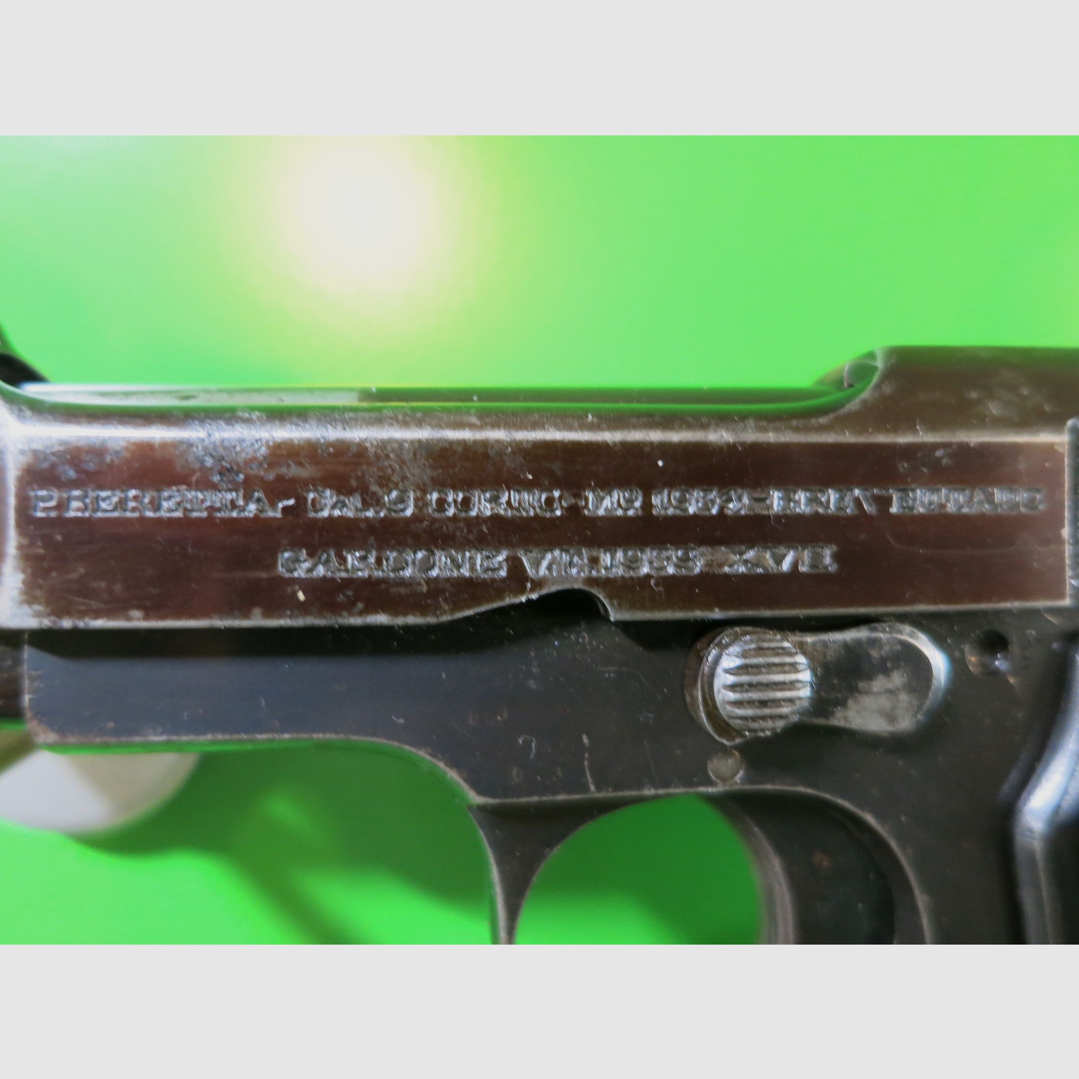 Halbautomatische  Beretta M1934,  9 mm Kurz (380 Auto), Luftwaffe/Heer      #53-