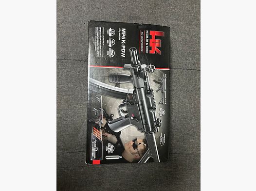 Heckler & Koch MP5 K-PDW cal. 4,5 mm Stahl BB Co2 Blowback