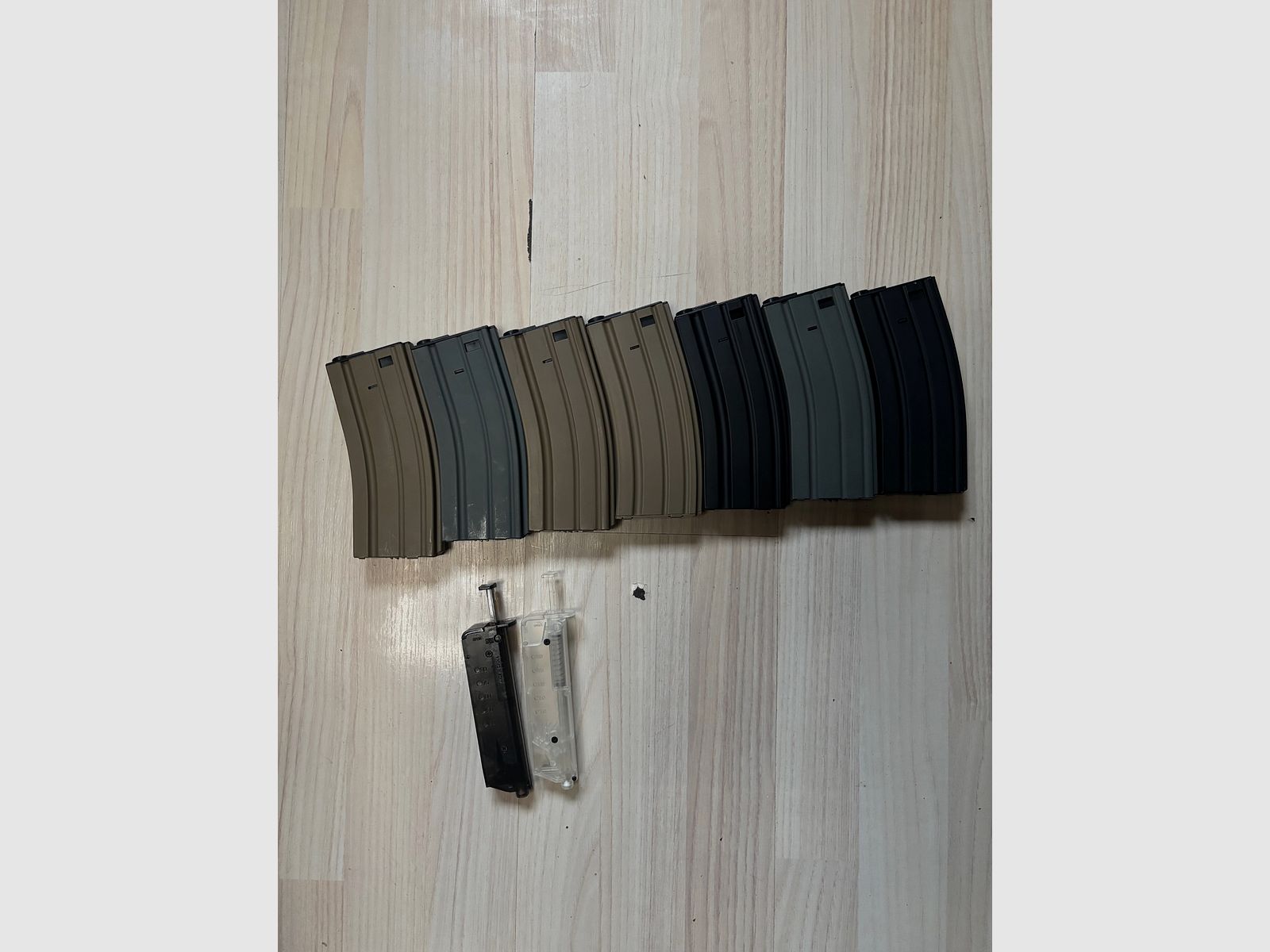 Ich verkaufe meine Softair-Waffen