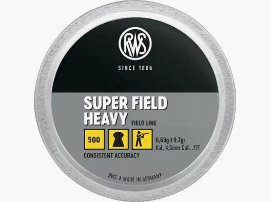 Ligne de champ RWS Diabolos Super Field Heavy
