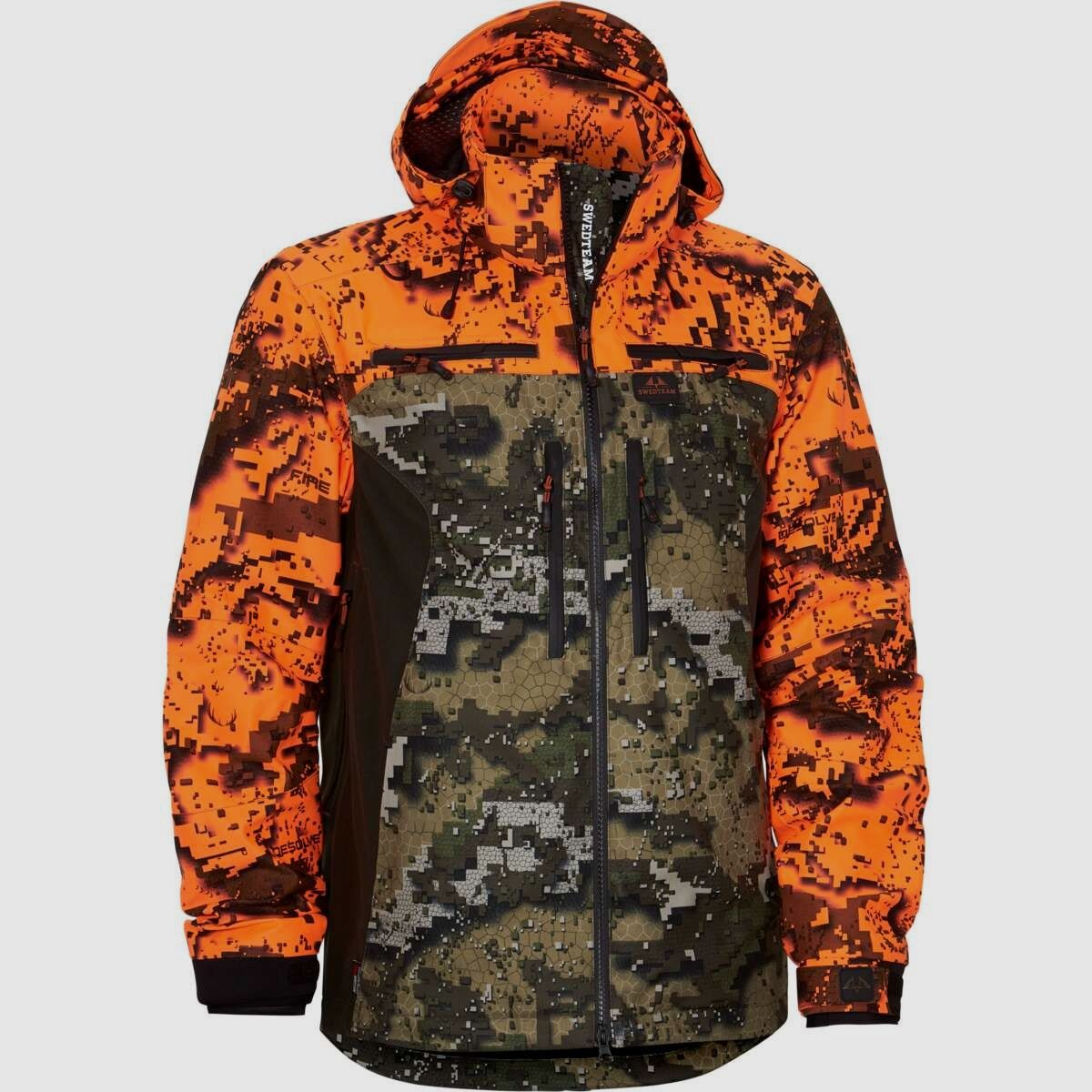 Swedteam Ridge Pro Jagdjacke Desolve Fire/Veil 46