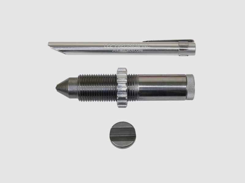 LEE PRECISION 90924 Lead Hardness Testing Kit with Pocket Microscope
