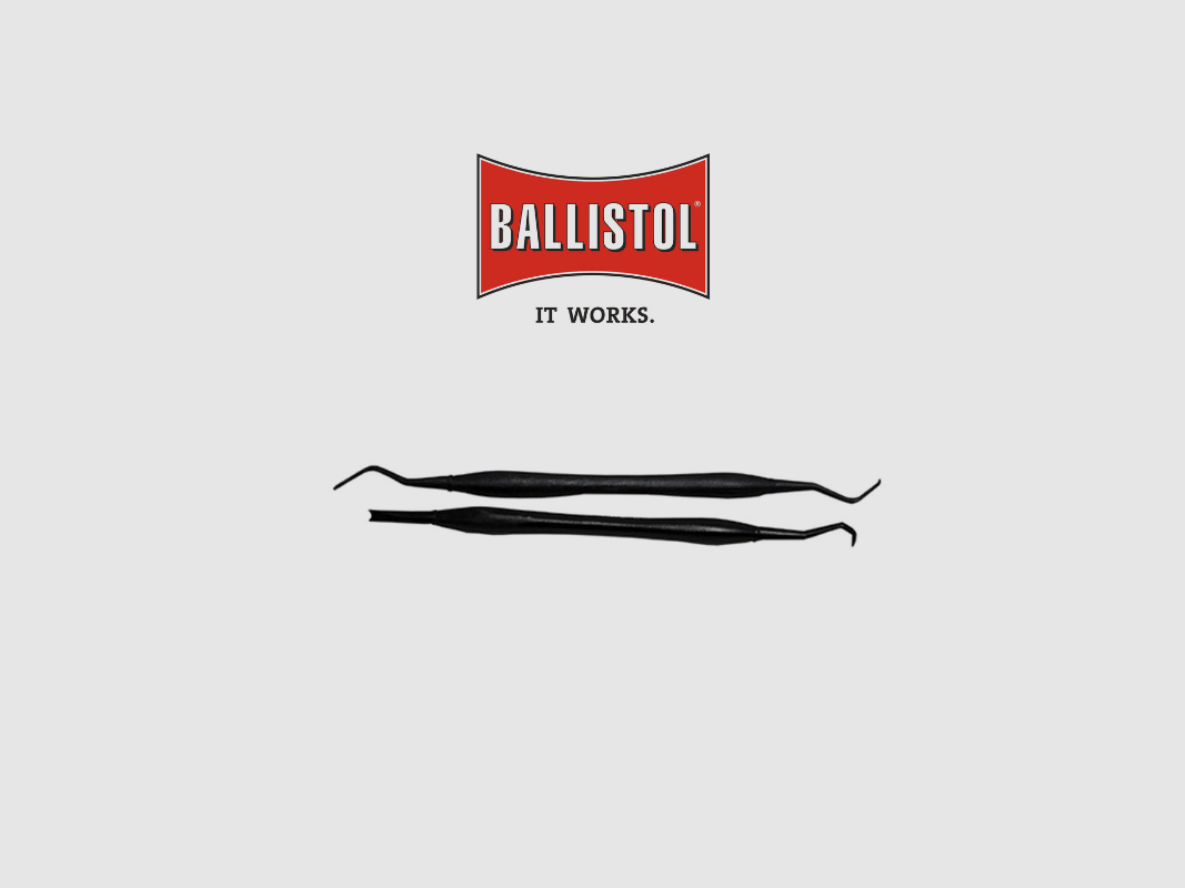 Ballistol JUEGO DE 2 GANCHOS DE LIMPIEZA