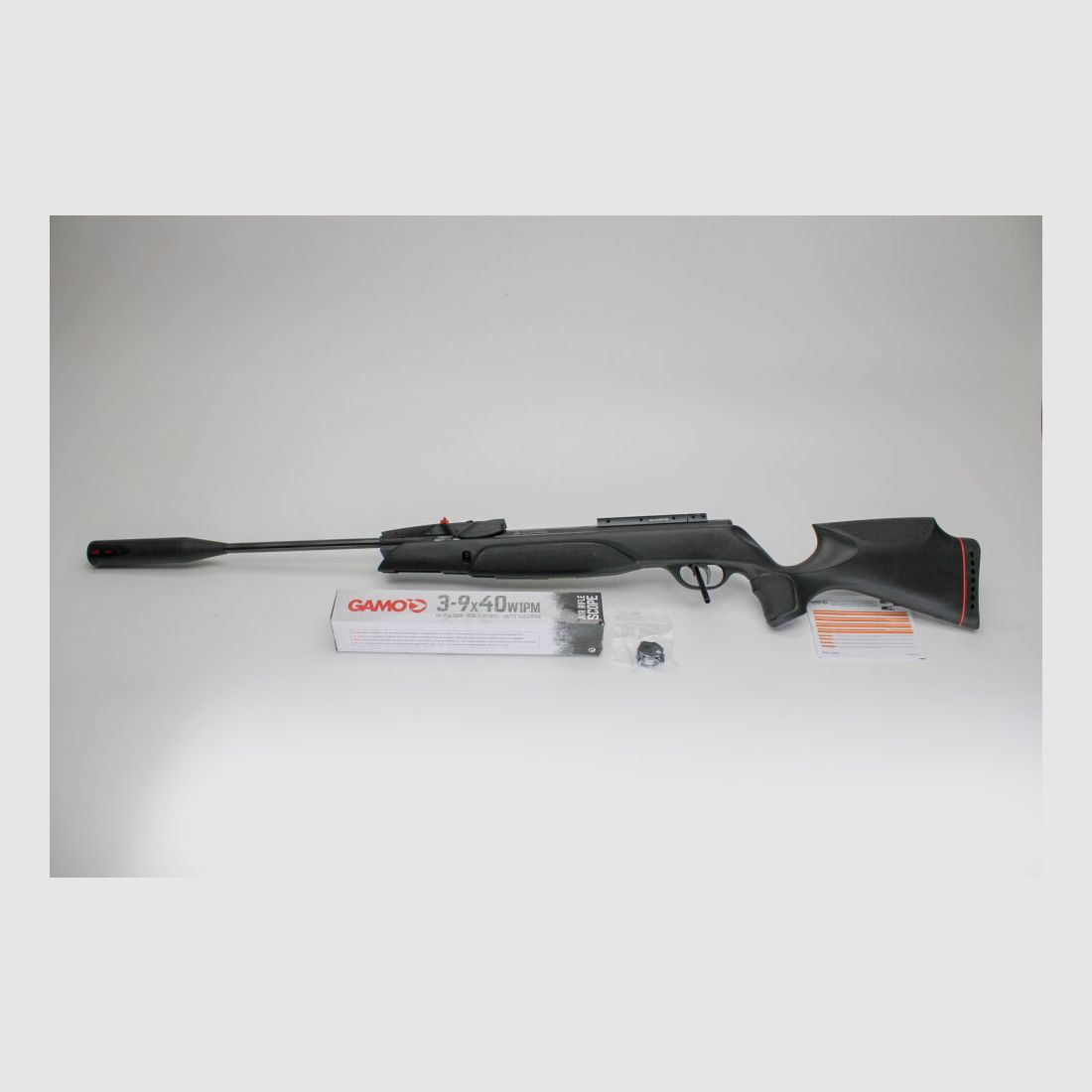 LG carabina ad aria Gamo SWARM 10x Pro GEN3I calibro 4,5mm calcio in plastica caricatore F