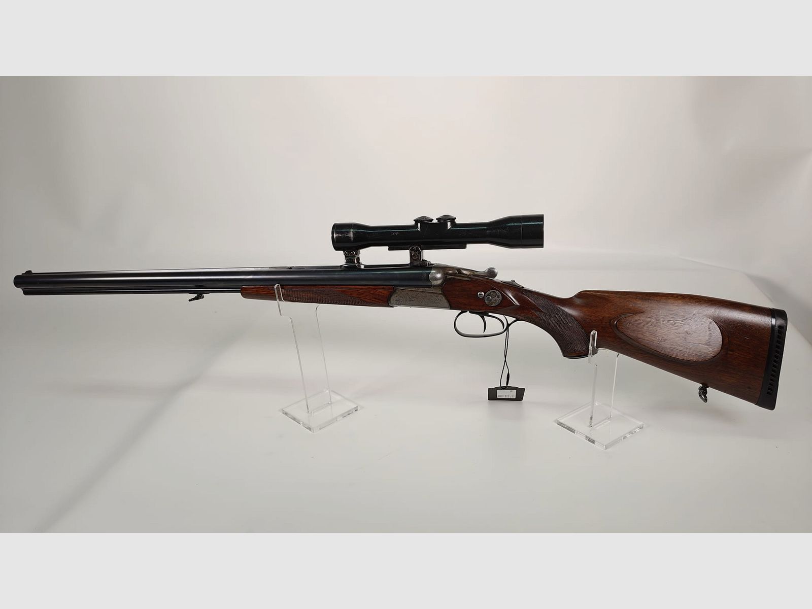 Merkel Drilling 7x57R, 12/70 e .22 Hornet Einstecklauf VVV incl. Zeiss Ziel-4, immagine 1 di 9