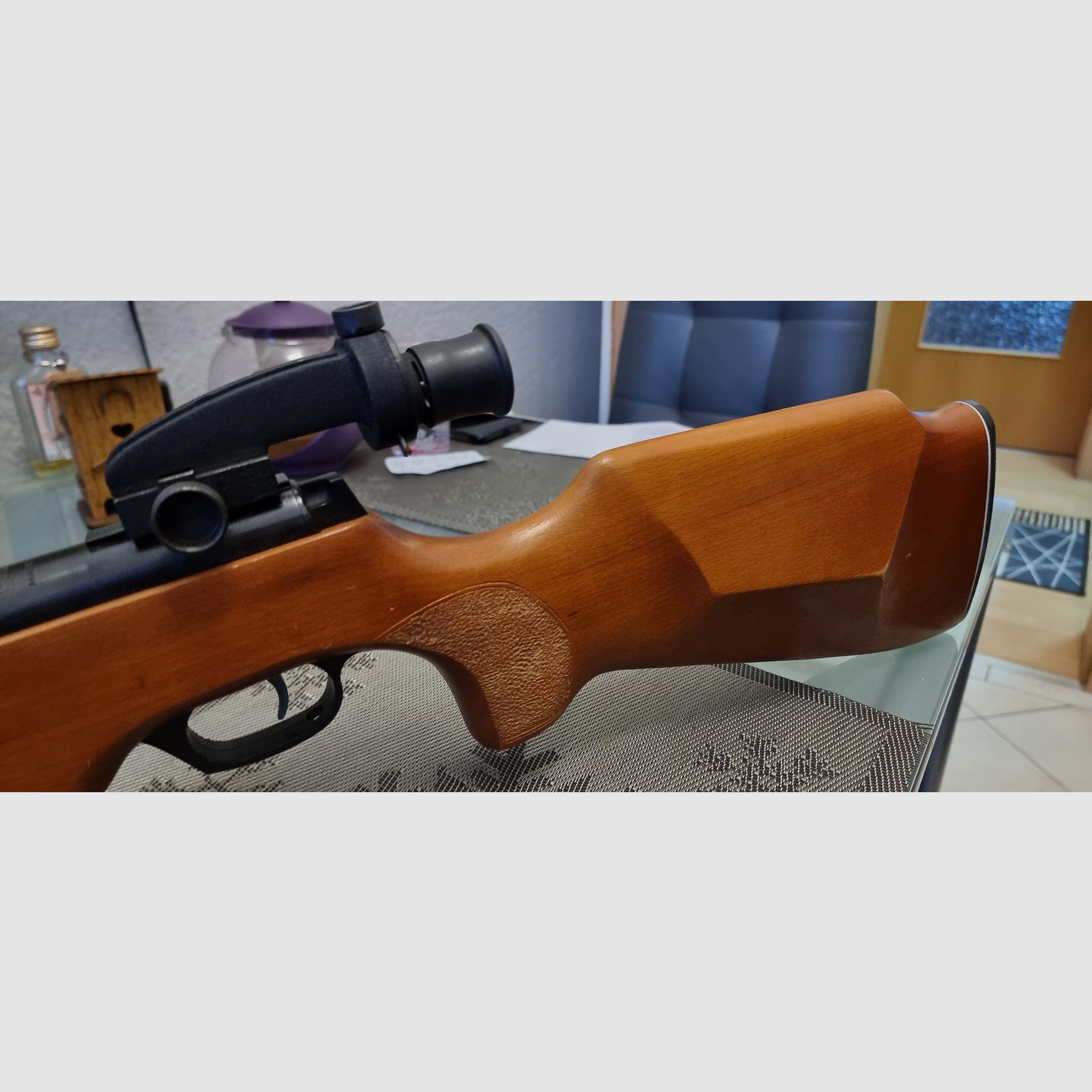 DDR LUFTGEWEHR “ Haenel 303 Super “ mit Diopter Ziehleinrichtung ! TOP ZUSTAND !