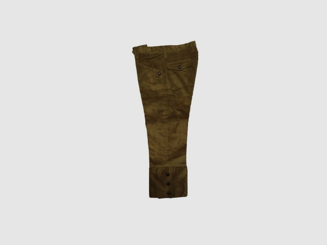 Corduroy Broek in Honingkleur voor Dames