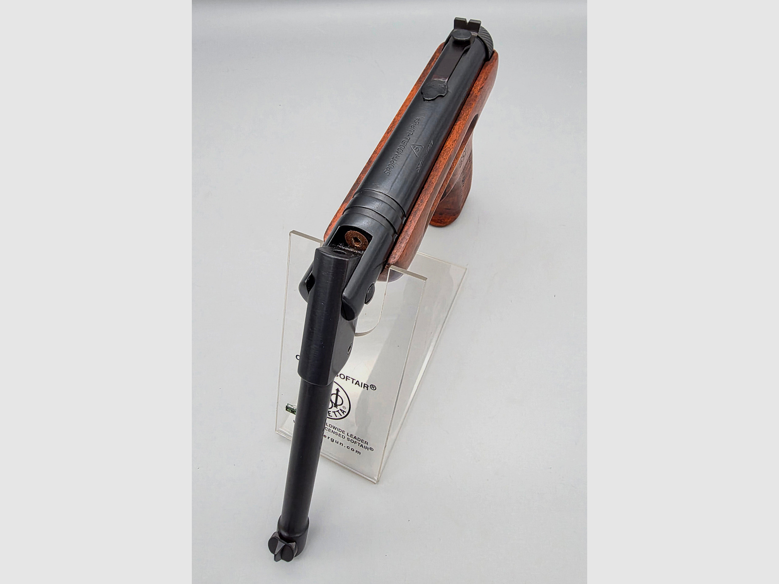 Restaurierte Luftpistole Haenel LUP54 selten zu finden Knicker Pistole GST LUP 54