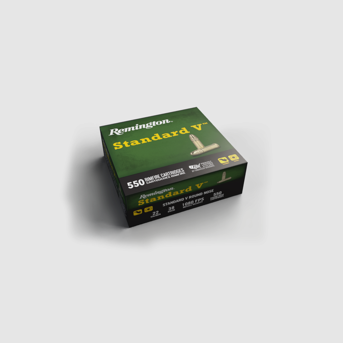 Remington Patronen Kaliber 22Lr Standard V 38Gr Hp, Bild 6 von 6