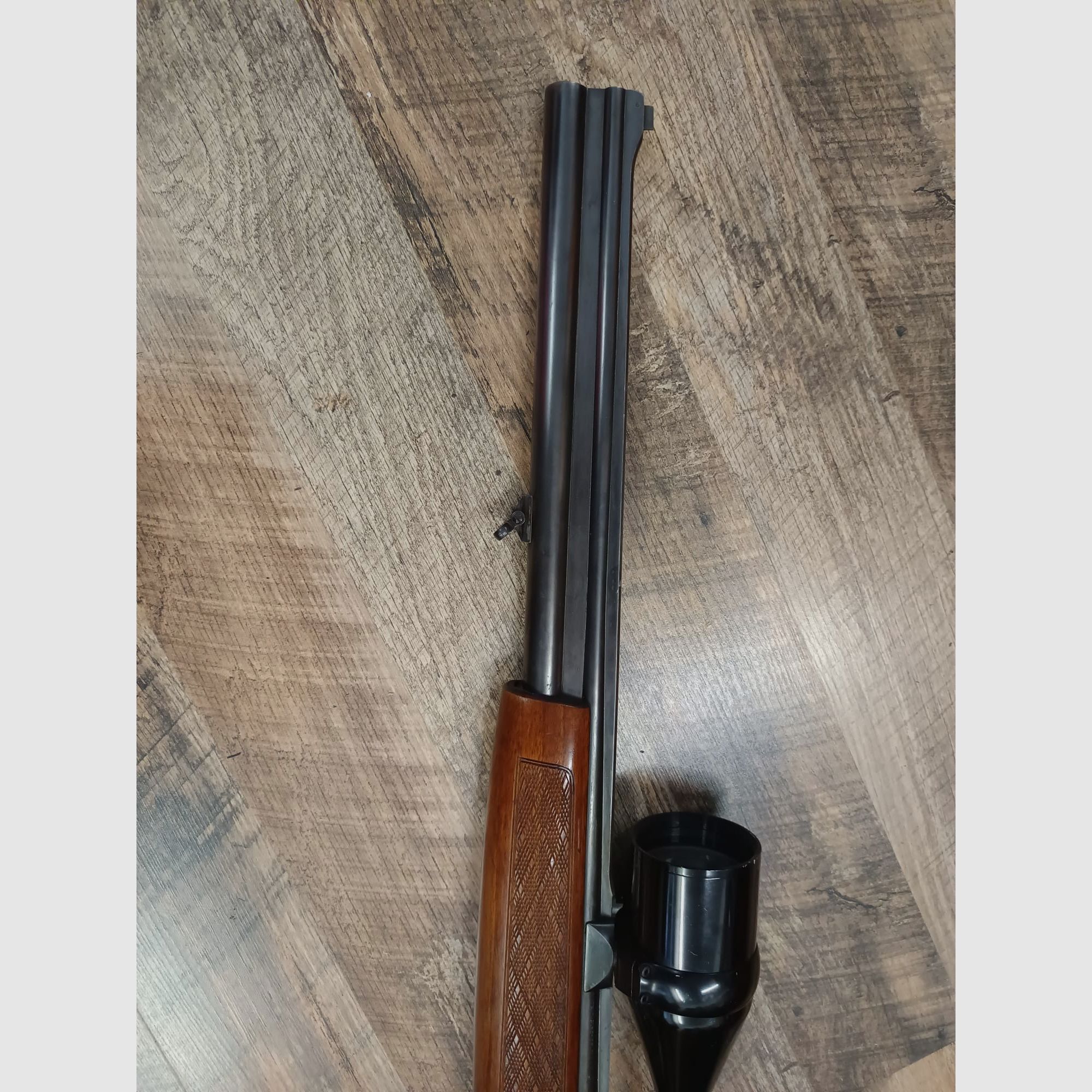 Brünner ZH306 Büchsflinte Bockbüchsflinte 5,6x50R Mag. Kaliber 12 inkl. Zielfernrohr Hunter Schwenkmontage