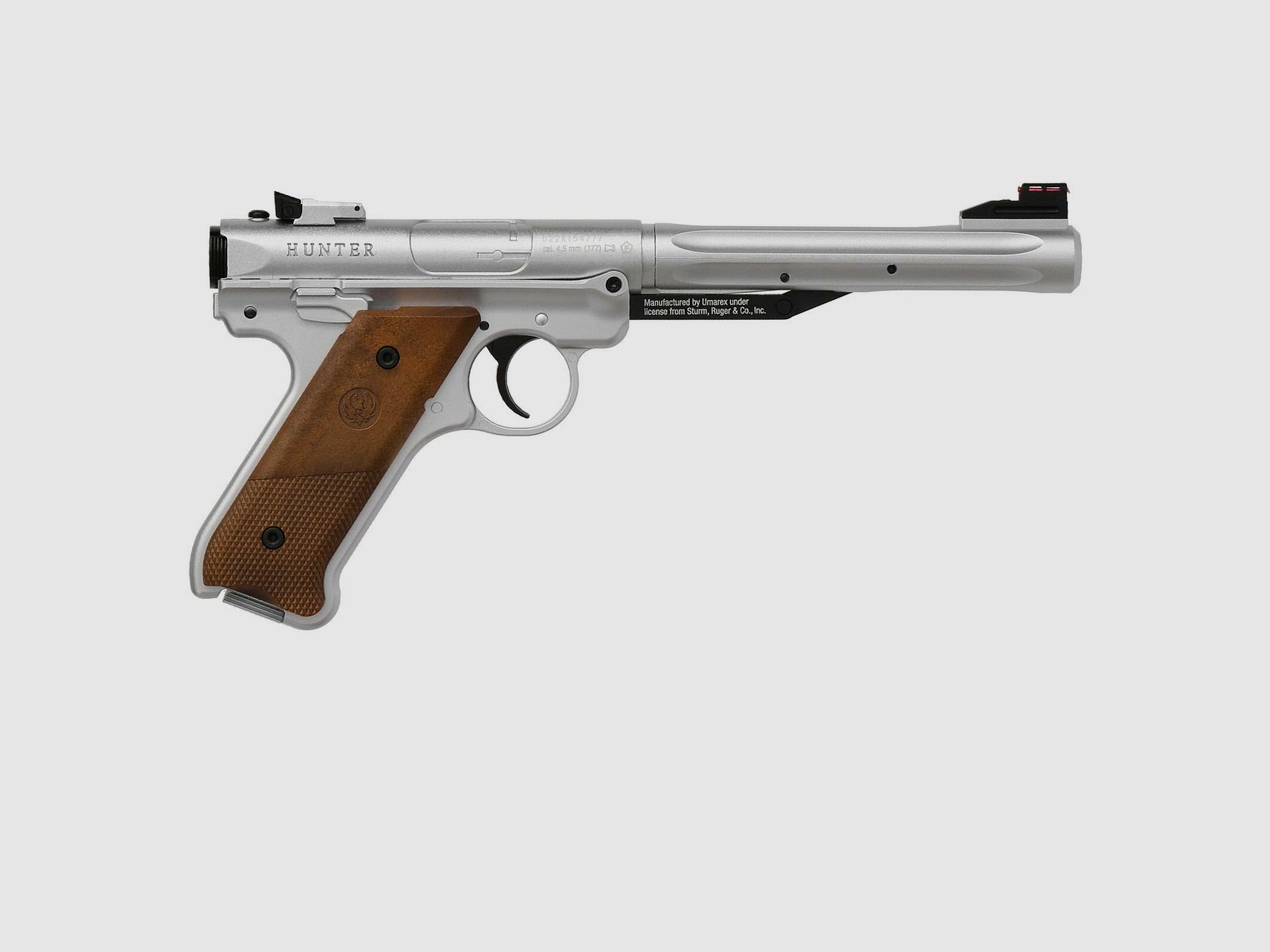 Luftpistole Ruger Mark IV Stainless - 4,5 mm Diabolo (P18)