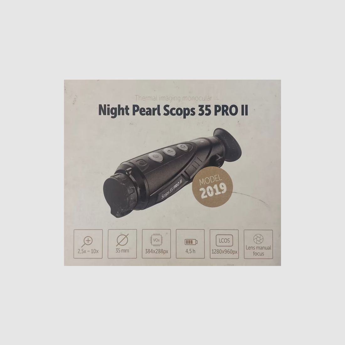 Dispositivo de imagen térmica Night Pearl Scope Pro II WBG