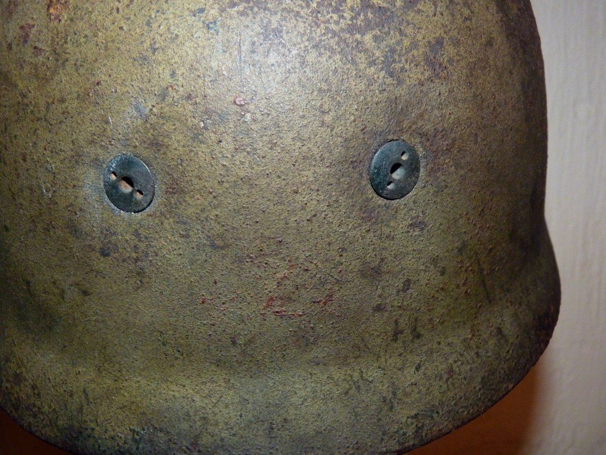 Steel helmet M38 paratrooper from WW2