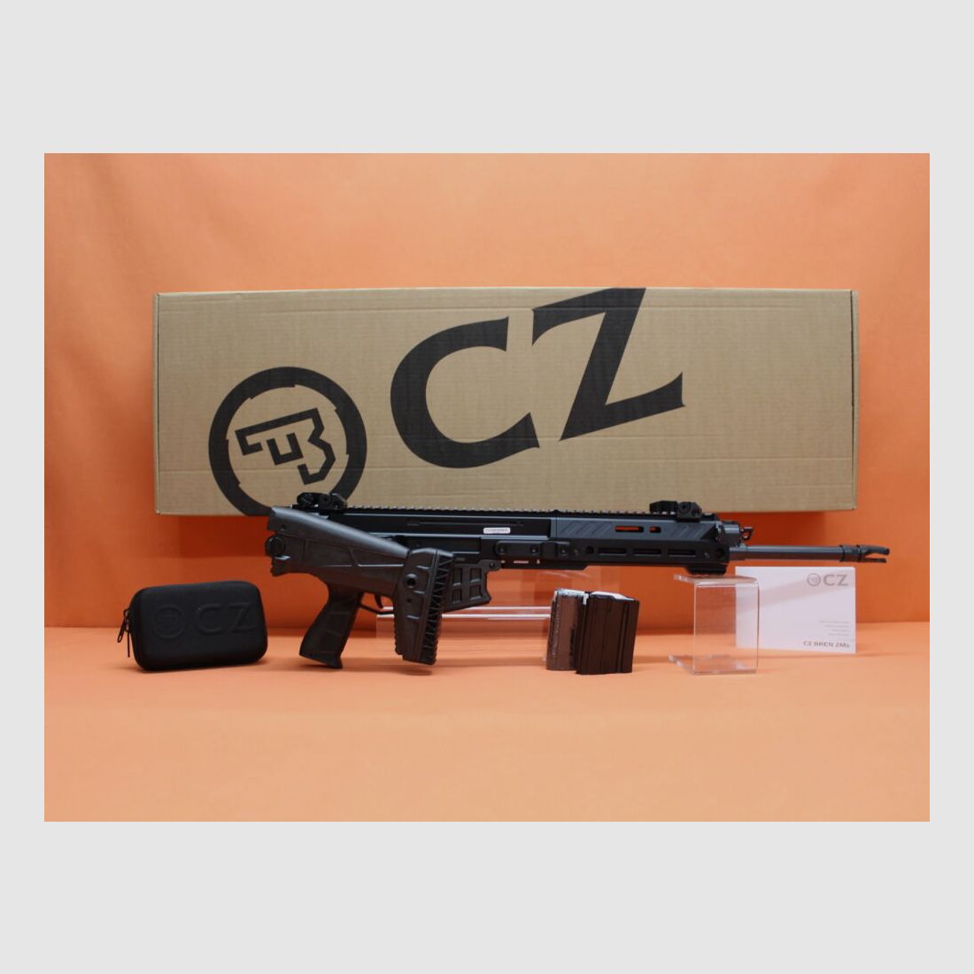 Ha.Büchse .223m CZUB CZ BREN 2Ms Gas-Piston-System 16,5" Lauf/ M-LOK/ Klapp CZUB CZ