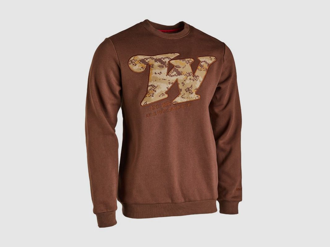 Winchester Herren Sweatshirt Redstone Brown