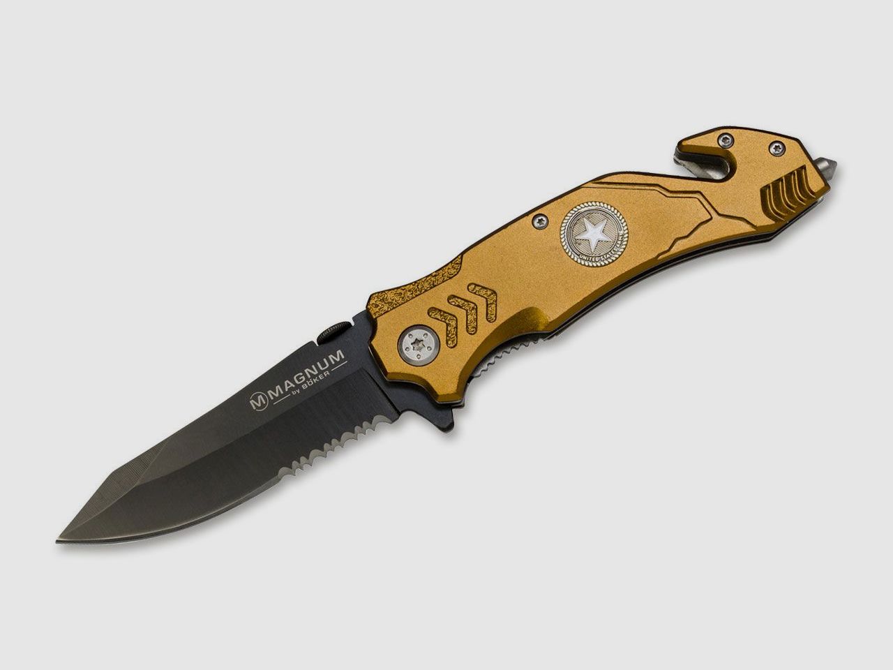 Taschenmesser Rettungsmesser MAGNUM ARMY RESCUE