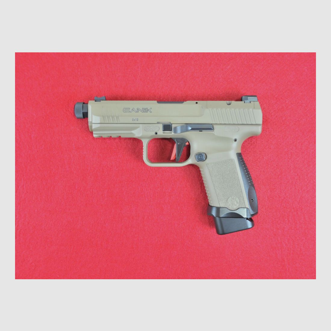 Canik TP9 Elite Combat SAO OR Desert 9mm Luger, image 1 of 3