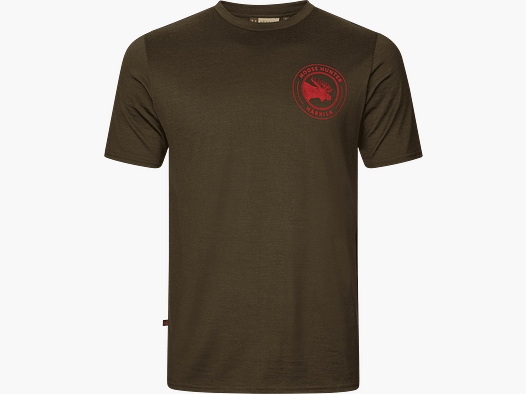 Härkila Game S/S T-Shirt Homme Willow green moose L