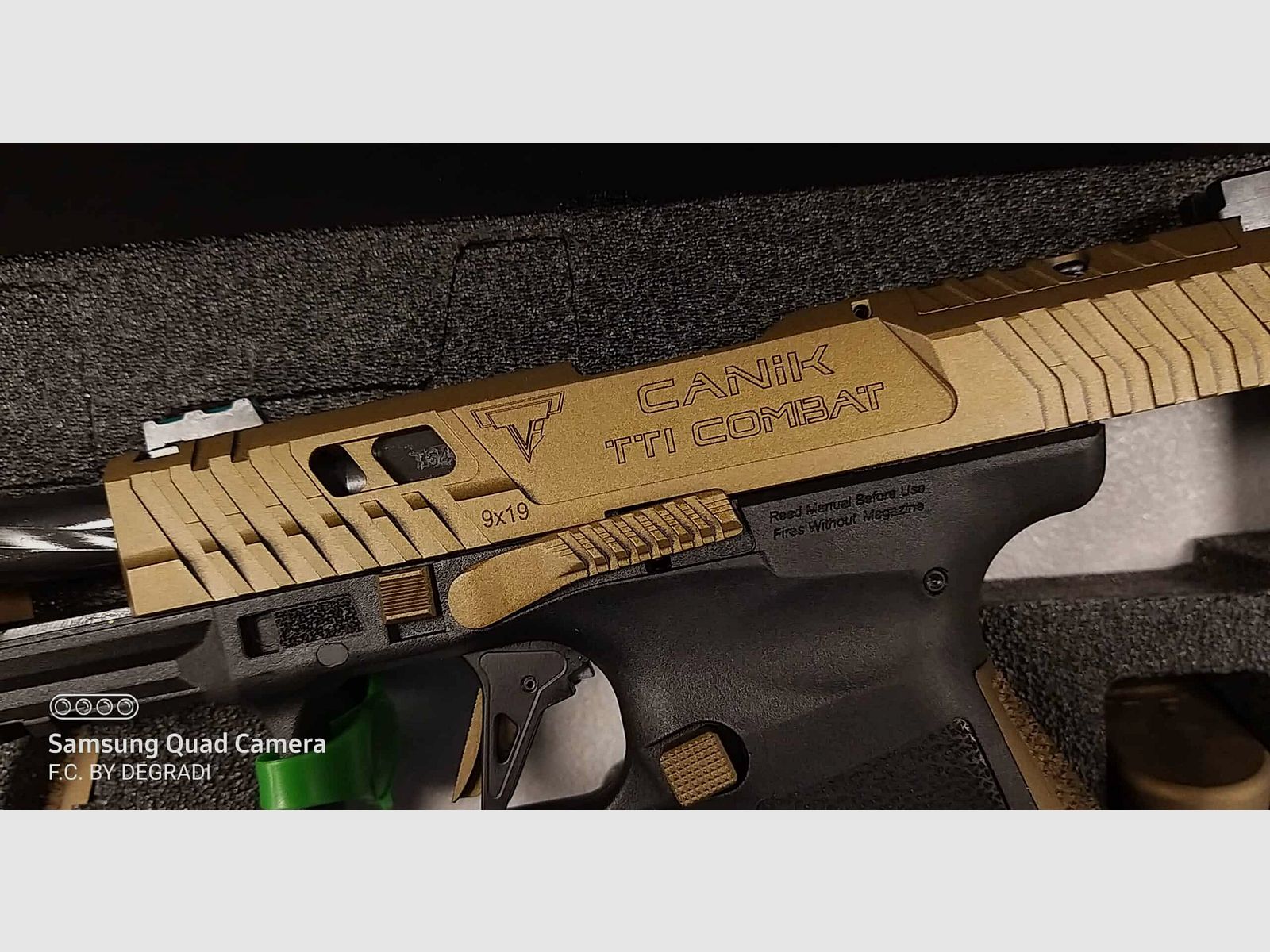 CANIK TTI COMBAT "TARAN TACTICAL" NIEUWE VERSIE "SMOKE", afbeelding 7 van 8