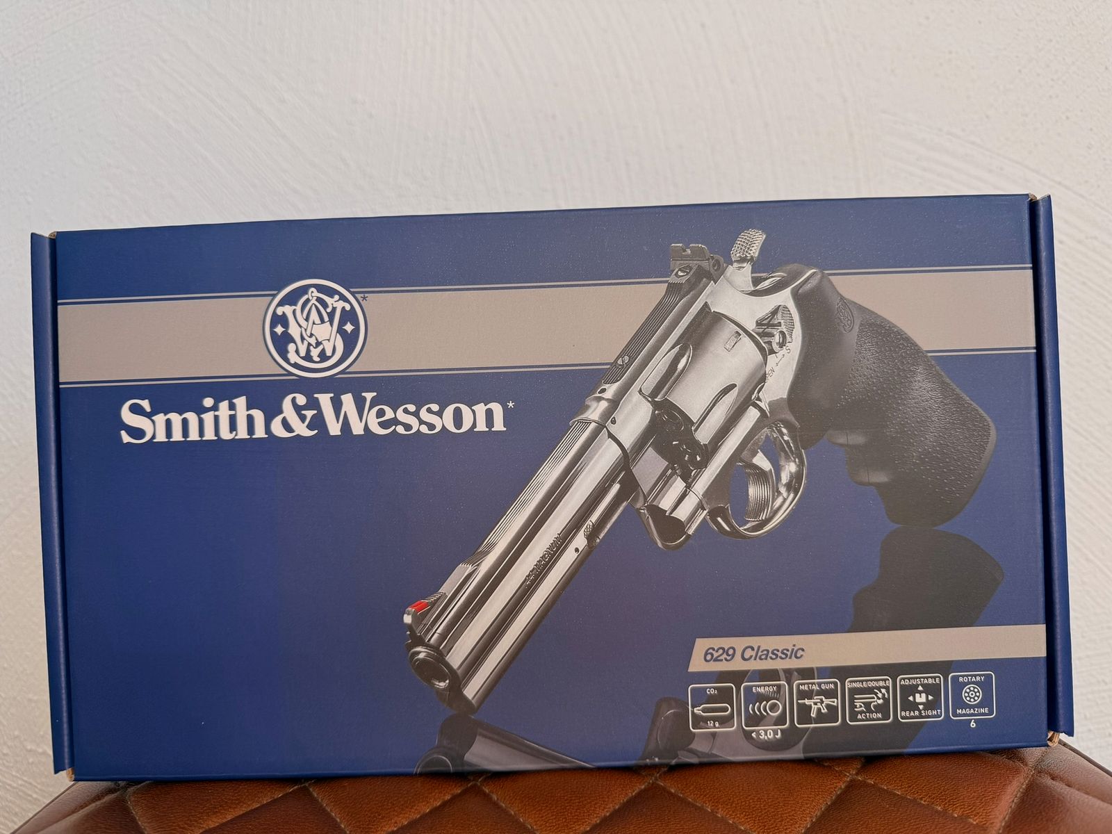 Umarex Smith & Wesson 629 Classic 6.5 inch Co2 revolver .177 caliber steel BB