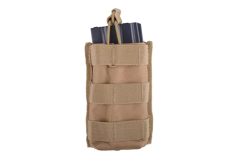 Single shingle-style magazine pouch – tan, image 2 of 12