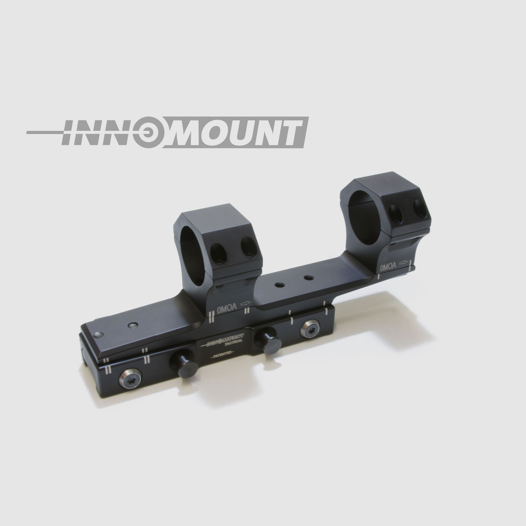 Innomount Taktische Schnellspannmontage Flex offset – Zielfernrohre mit Ringmontage