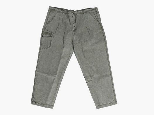 Trachtenhose grün-meliert Jeans-Schnitt