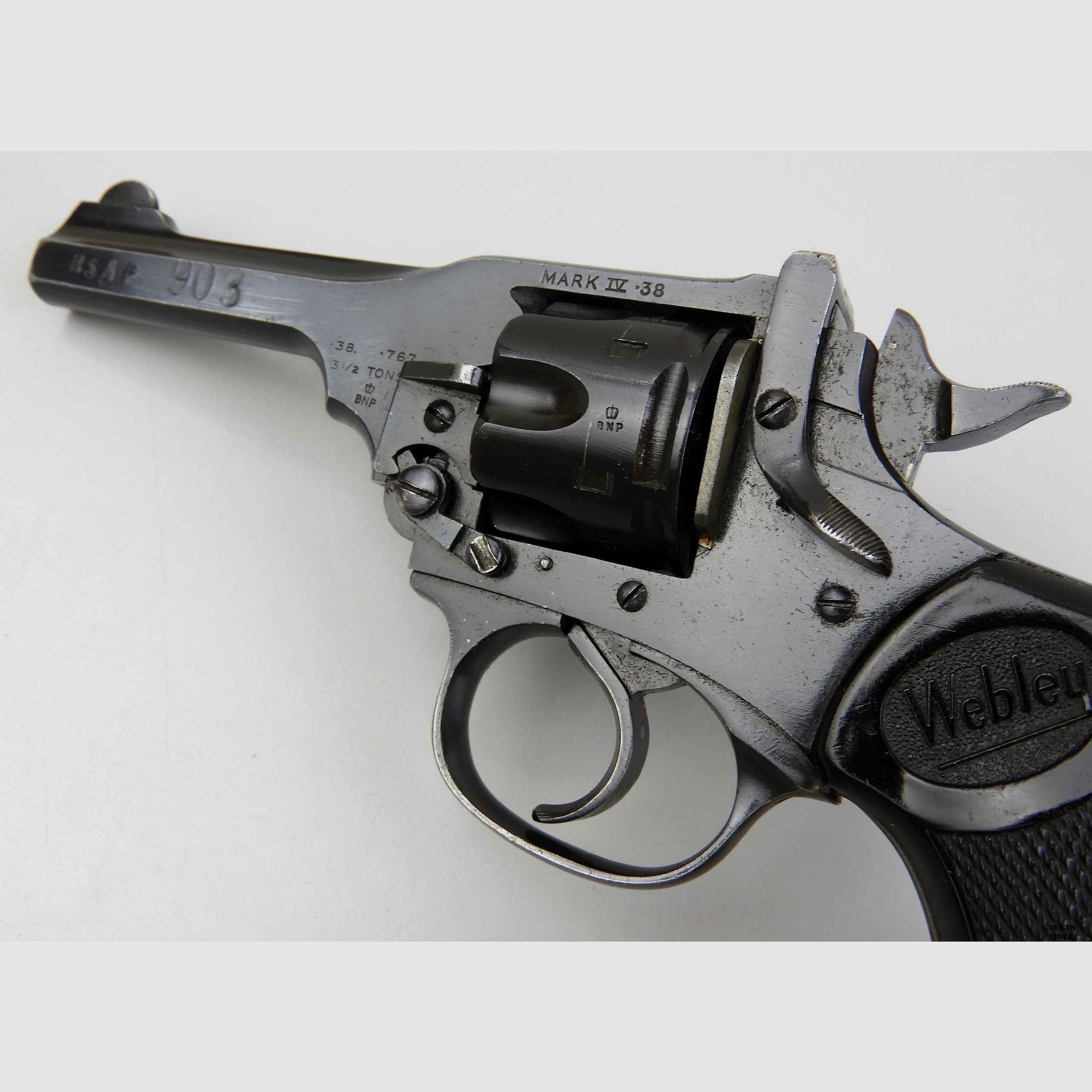 Revolver Webley & Scott mod. Mark IV cal. 38 Rodhesian Police, immagine 7 di 9