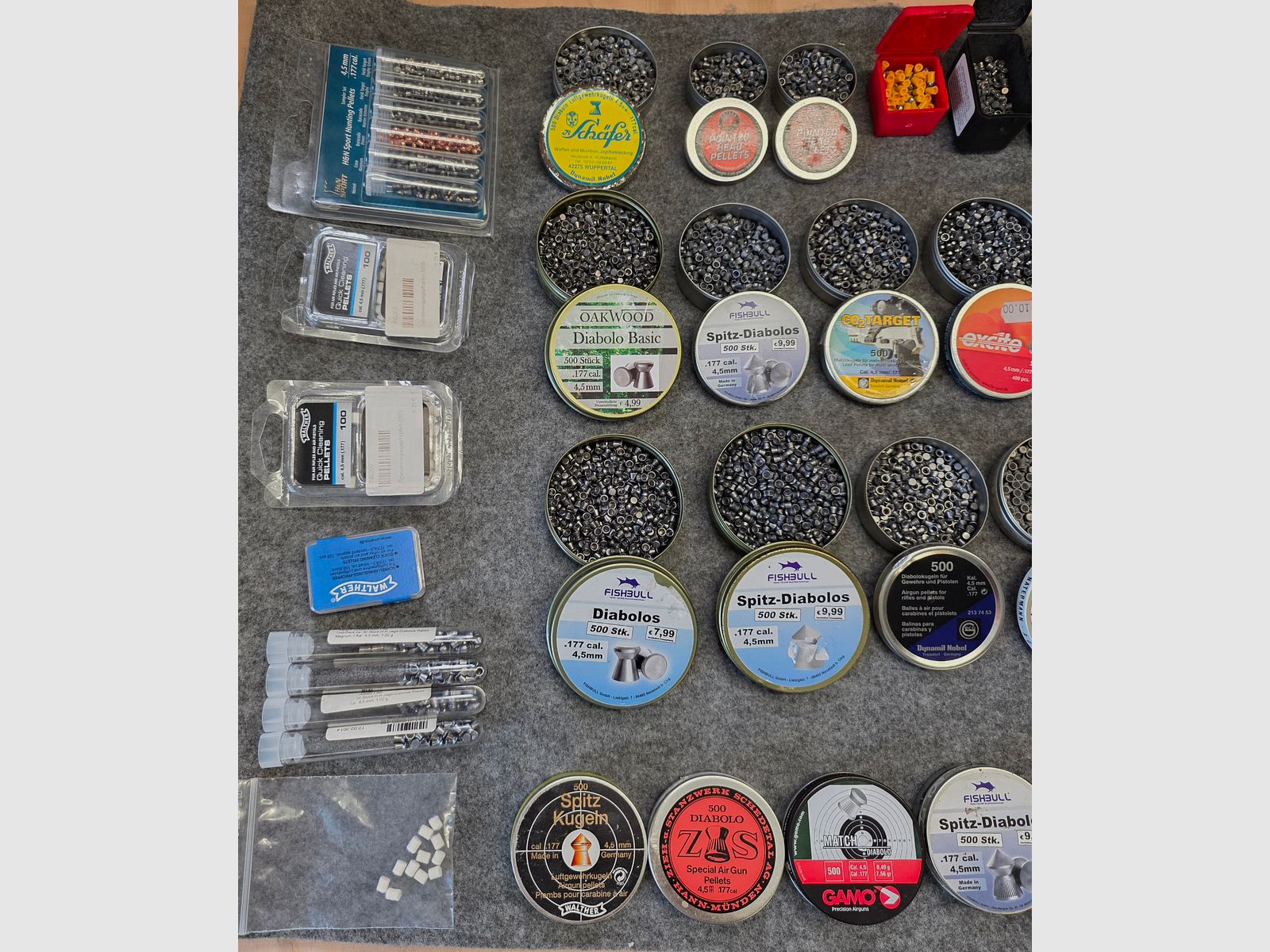 11kg !!! Bundle Diabolo 4.5mm Balls Ammunition Spring Pressure Gas Co2 Air Rifle Air Pistol Match