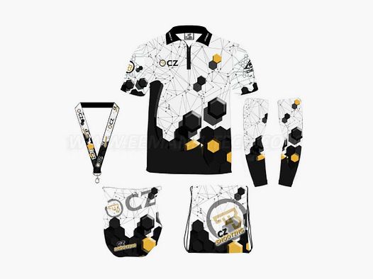 Set DED Sportswear CZ Tema di Tiro, taglia: XXS, Nome Personalizzato: Con Nome Personalizzato