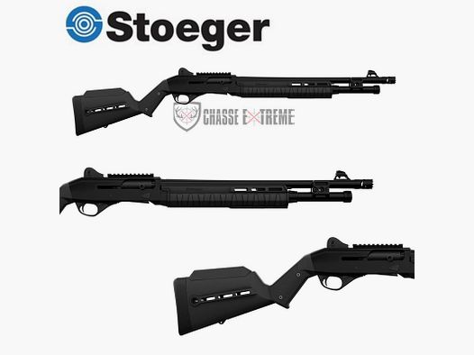 Fusil STOEGER M3000 TAC Visée Ghost Ring Canon Lisse 61cm Cal 12/76