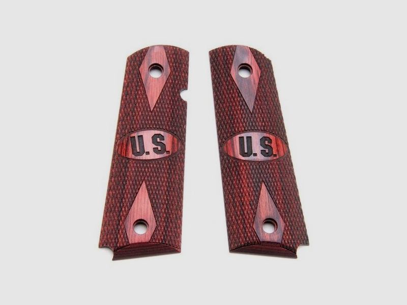 Wood grip US logo Colt 1911A1