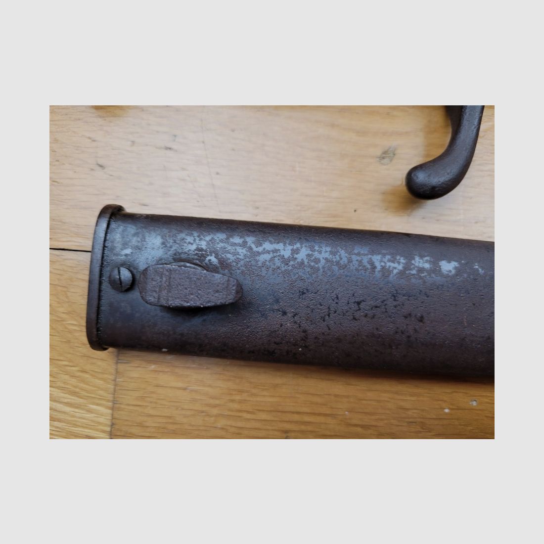 Deutsche Bajonett 98/05 2. Typ – seltene Fertigung Schubert Salzer Chemnitz – W17 – BE+/TBE-, Bild 10 von 13