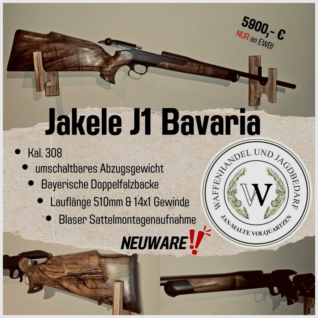 Jakele J1 Bavaria 308Win.