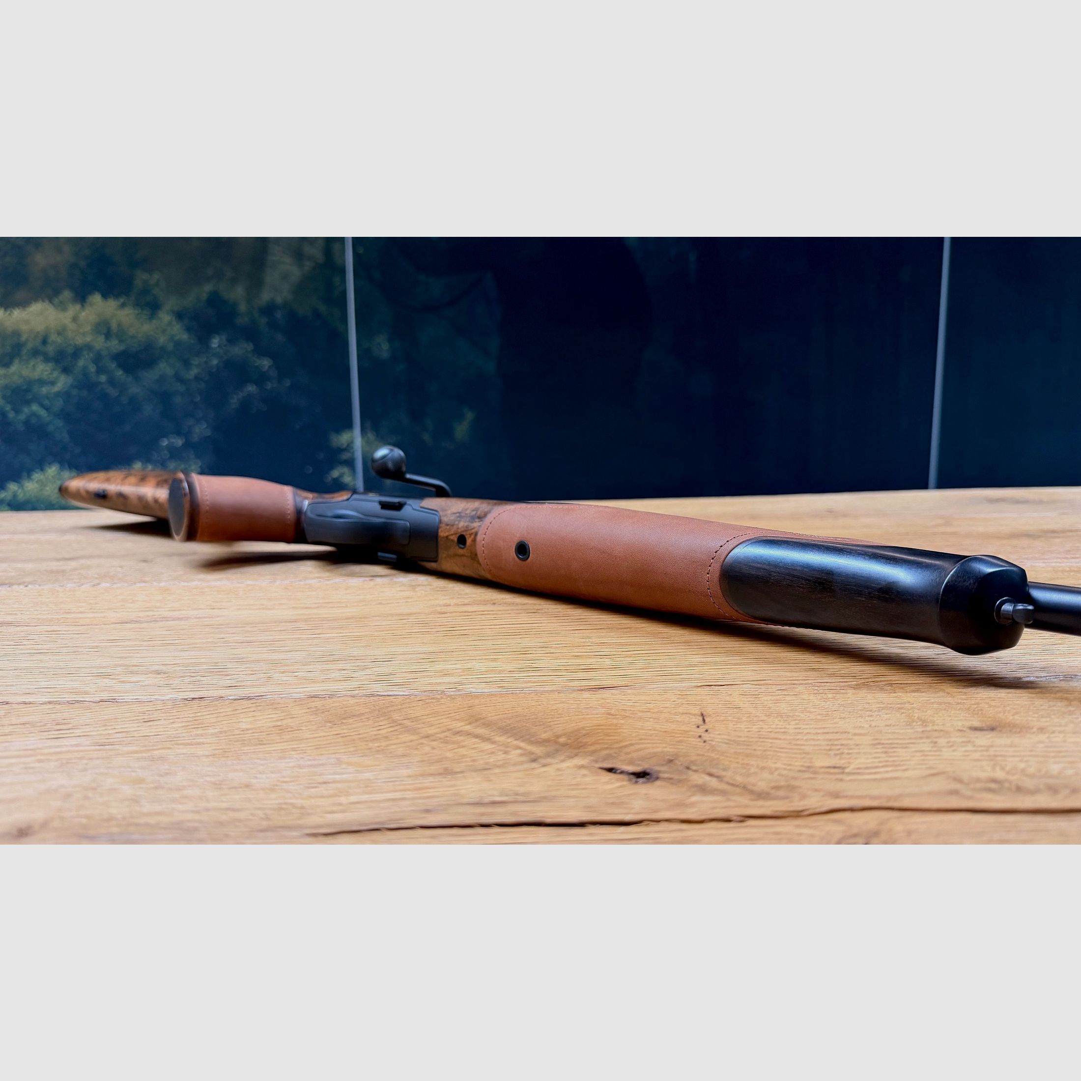 Blaser R8 Success / HK7 Super Finish matt / Chesterfield Leder / Stahlkugel gerändelt / Kaliber & Lauflänge nach Wahl / M15x1 Gewinde / ATEMBERAUBEND, Bild 9 von 11